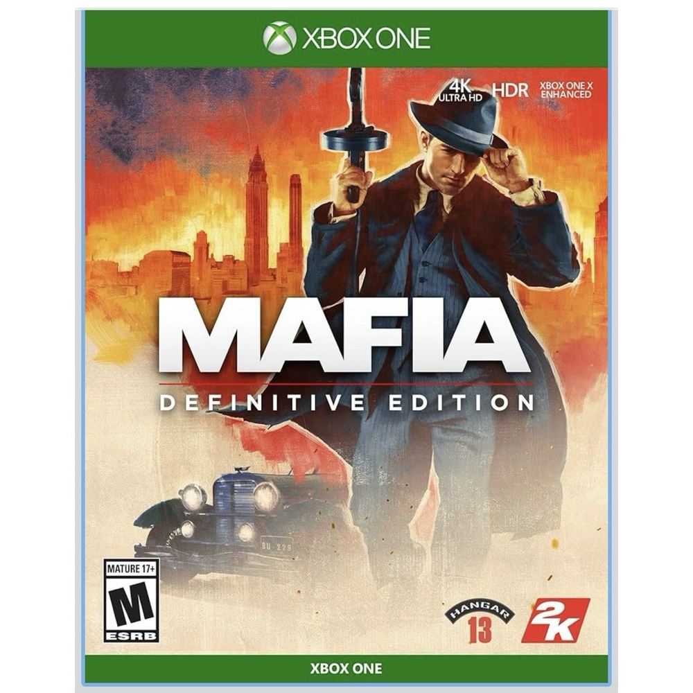 Mafia Definitive Edition Xbox One 2K Classic Mob Game New Factory Sealed